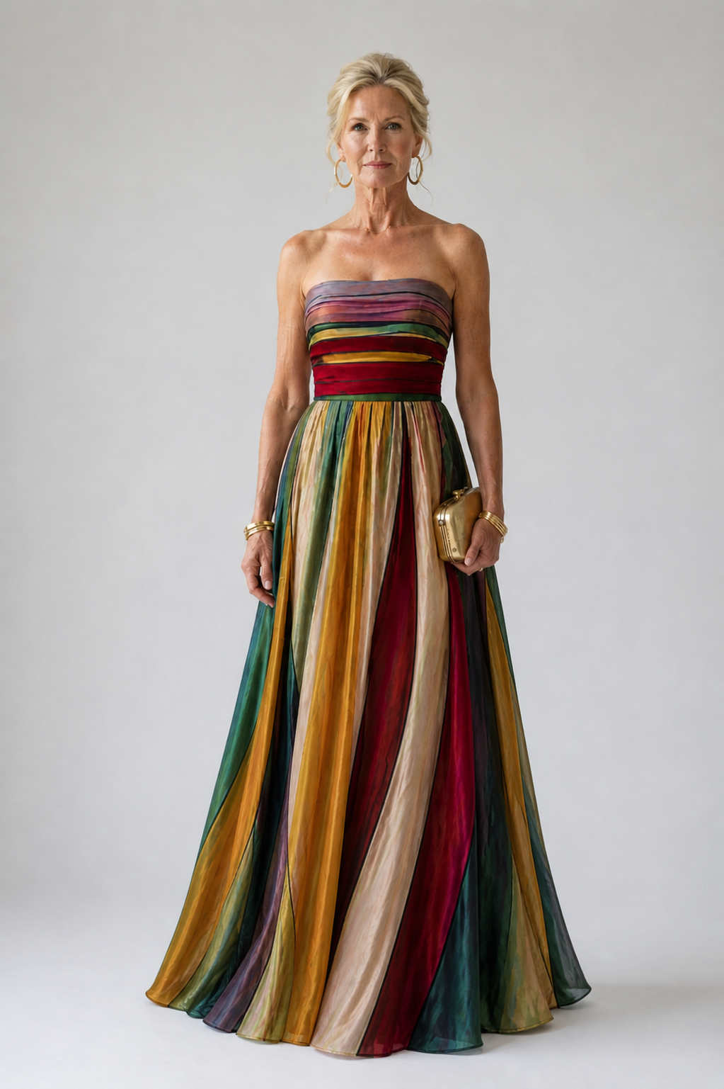 Sofía | Strapless A-Line Dress