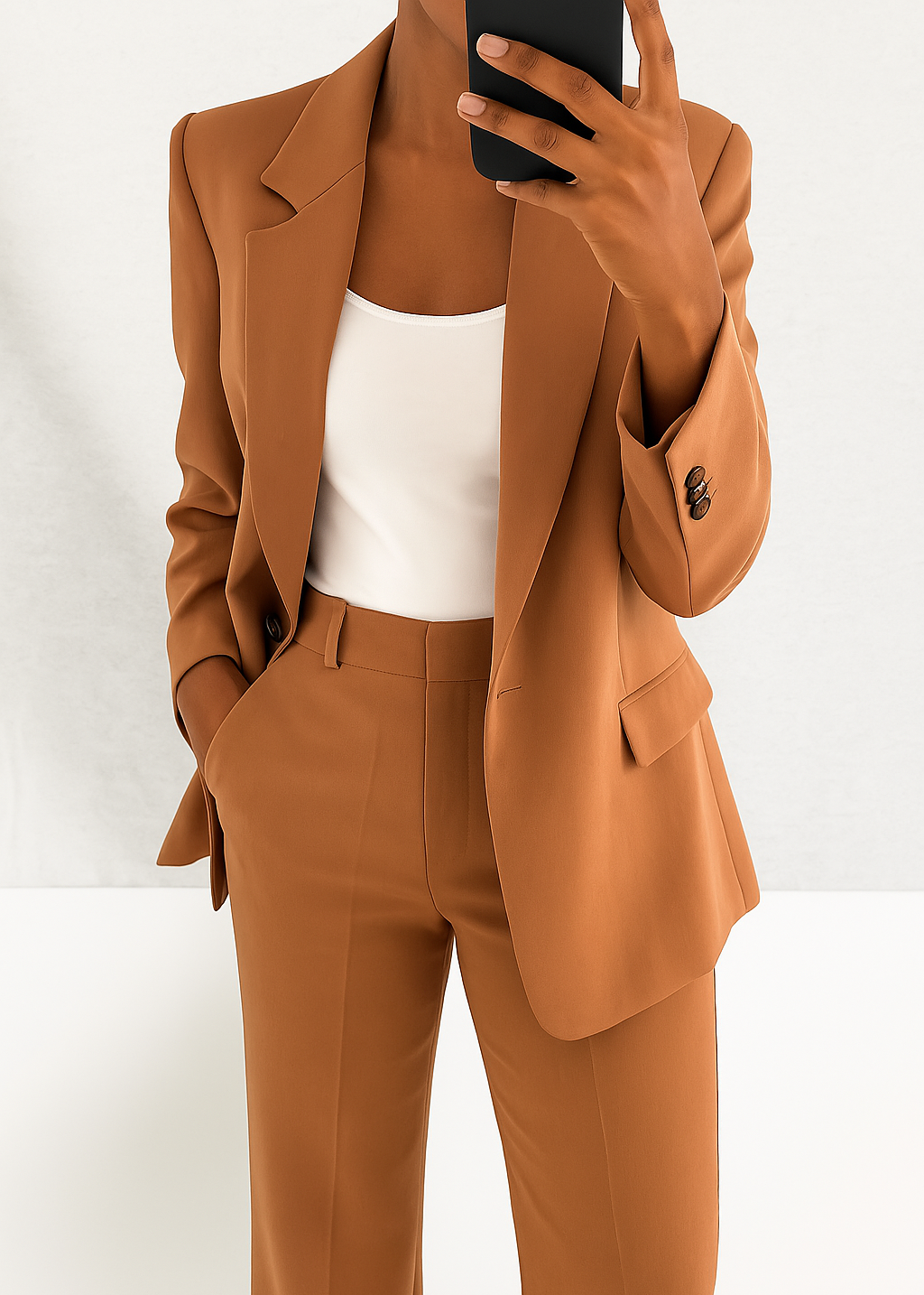 Deborah™ | Tailored Two-Piece Coat Suit with Blazer 4