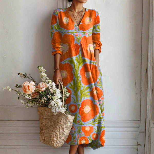 MARIGOLD | Bohemian Maxi Dress