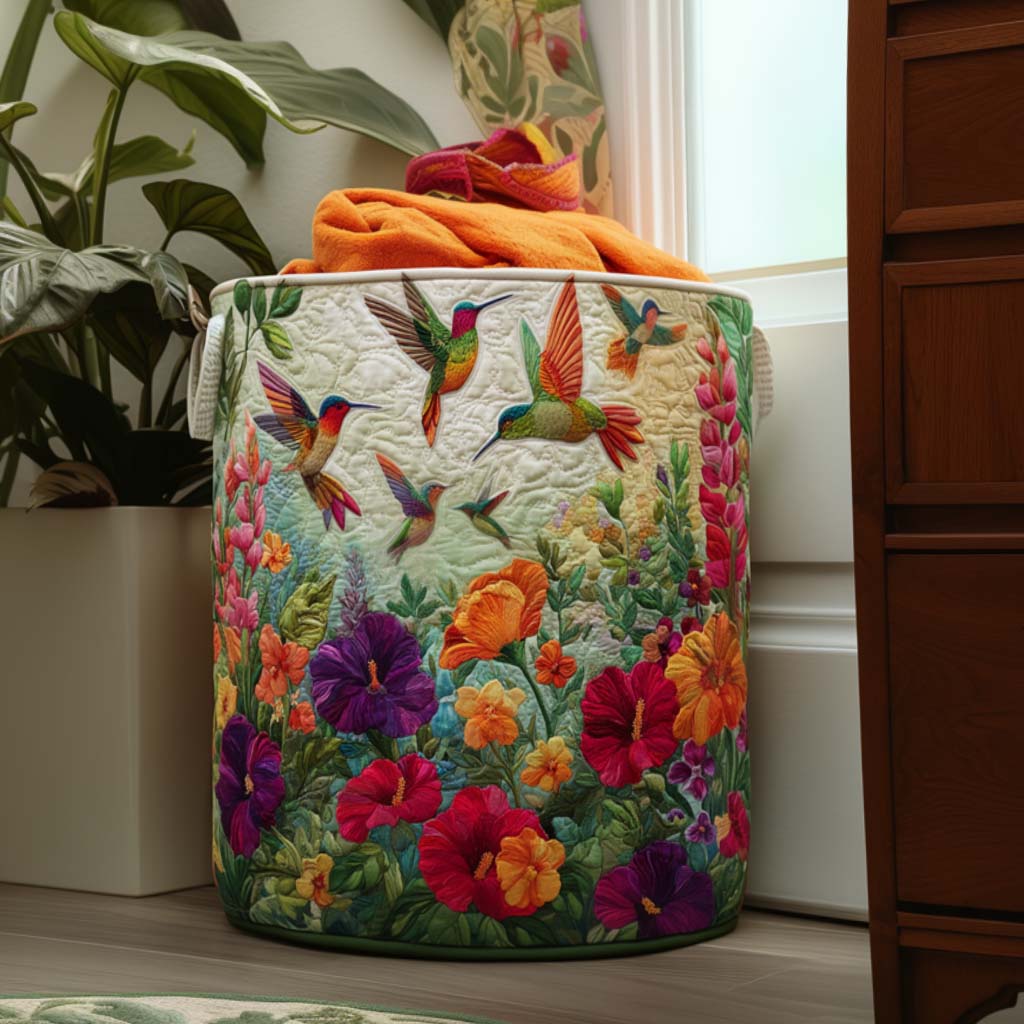 EVIE | FLUTTER IN BLOOM LAUNDRY BASKET