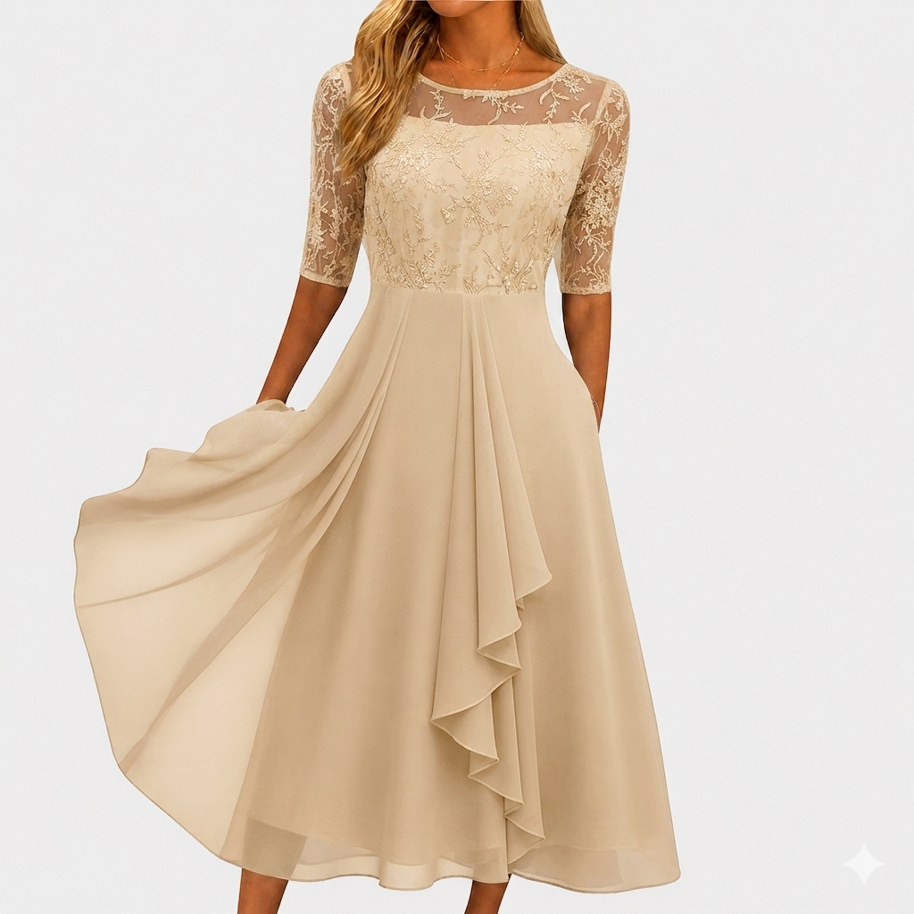 Blanca | Elegant Lace Dress