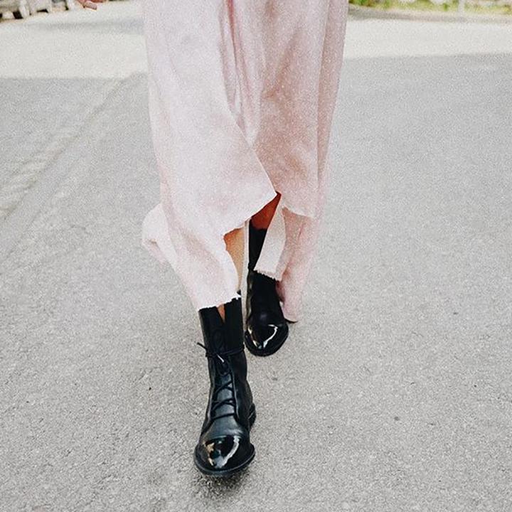 Debra™ | Lace-Up Leather Ankle Boots 5