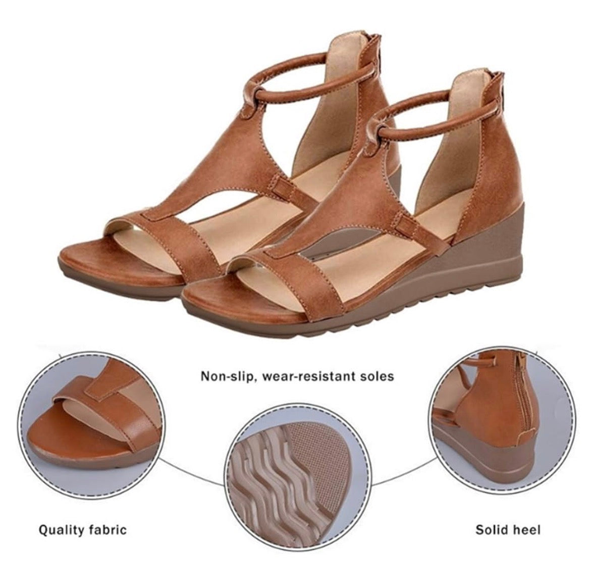 Ruby - Elegant Orthopedic Sandals