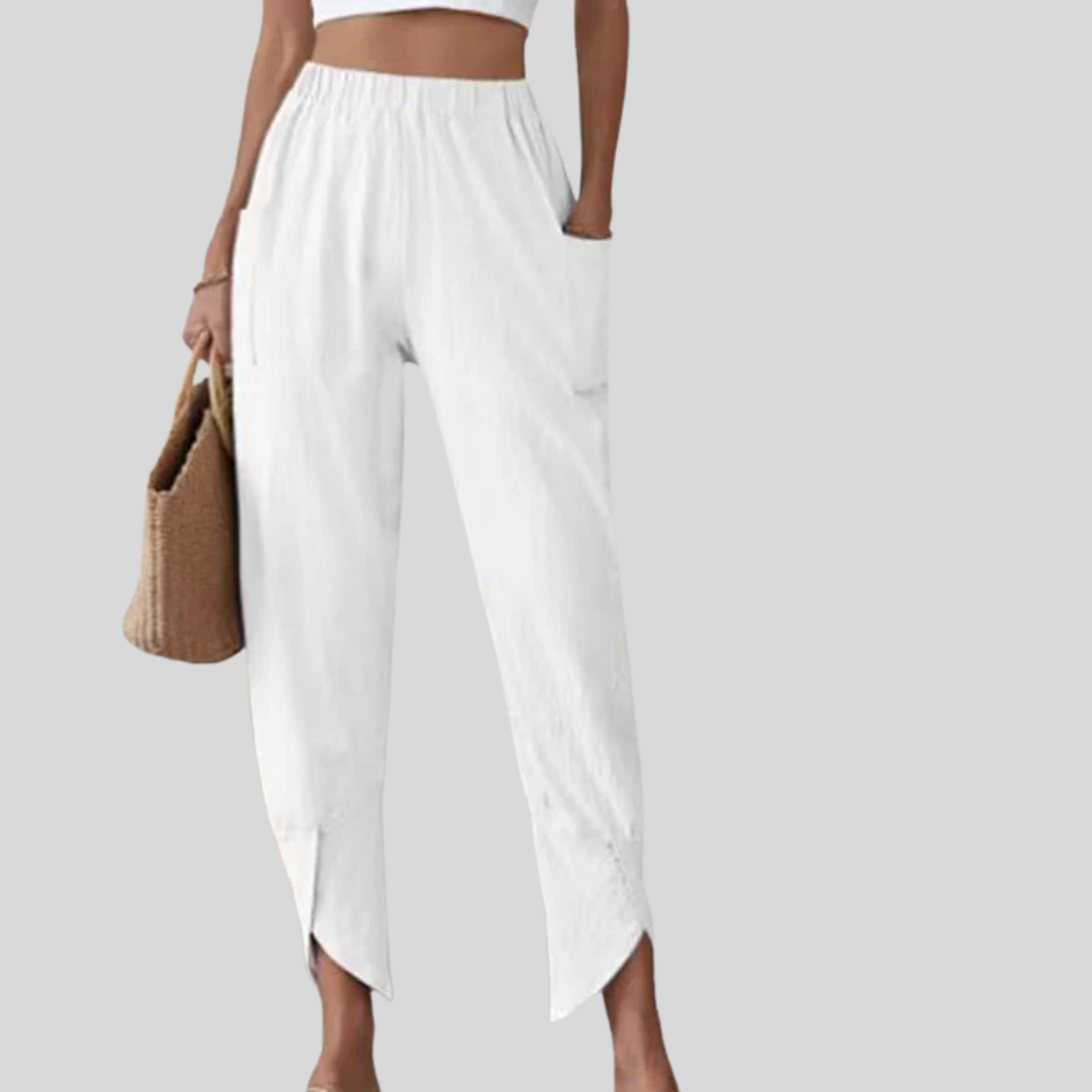 Essari - Pants with Split Zoom