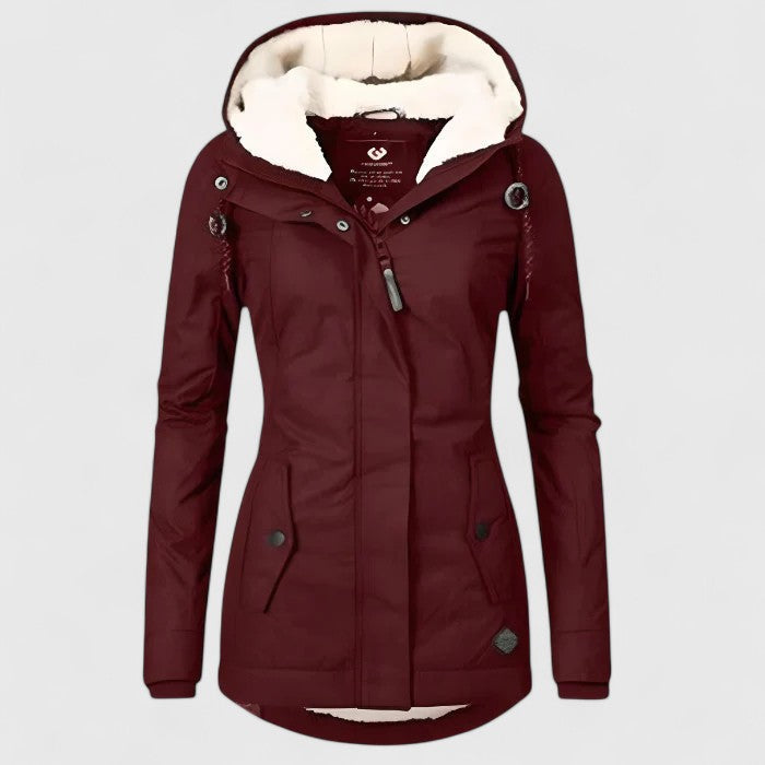Patricia™ | Waterproof Winter Jacket with Lined Hood 6