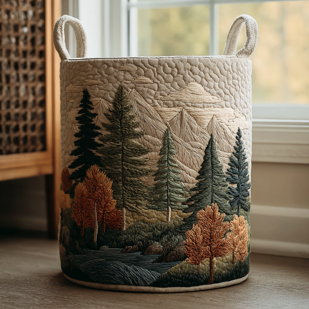 NAOMI | CUSHIONED LAUNDRY BASKET