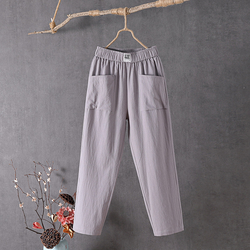Alyra - Relaxed Pants with Pockets