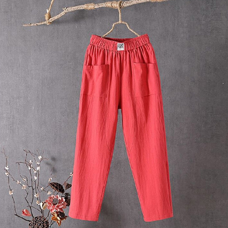 Alyra - Relaxed Pants with Pockets