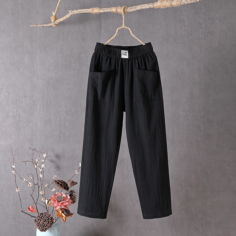 Alyra - Relaxed Pants with Pockets