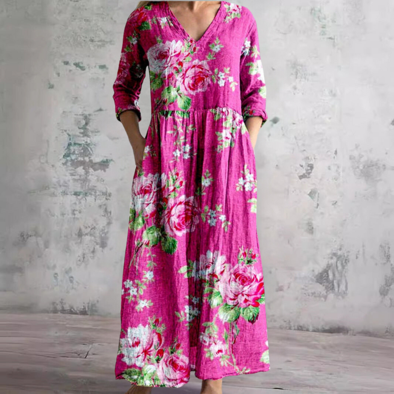 Opal™ | Tummy-Flattering Floral Summer Dress