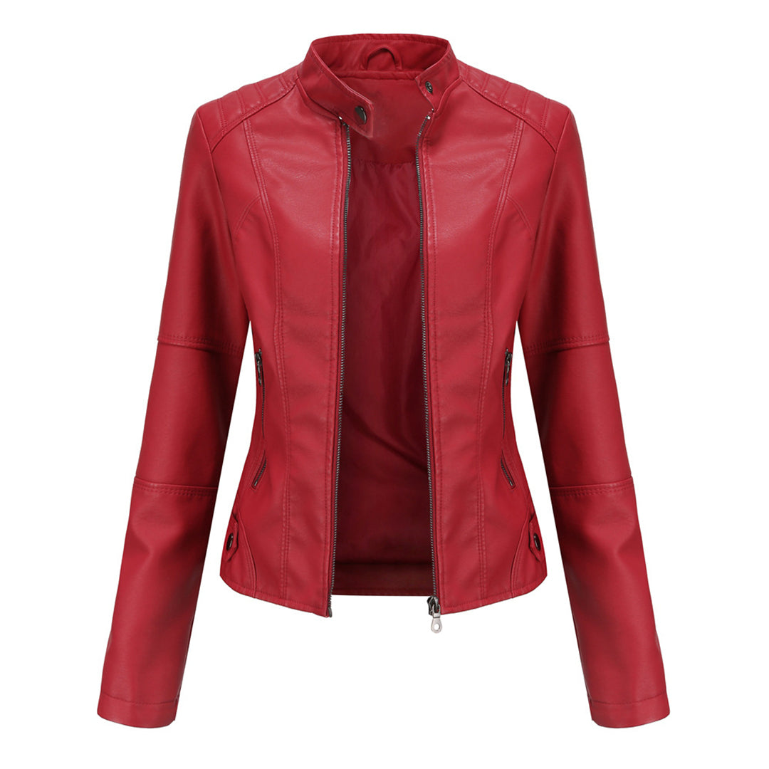 Paisley™ | Classic Fitted Leather Jacket 2