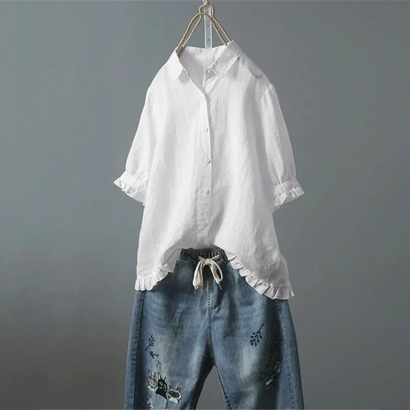 ANNA | Everyday Ruffle Top