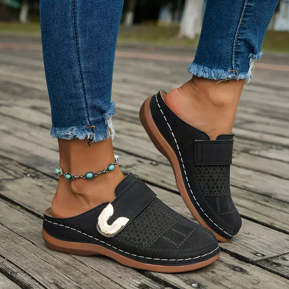 Marel - Chic Supportive Wedge Sandals