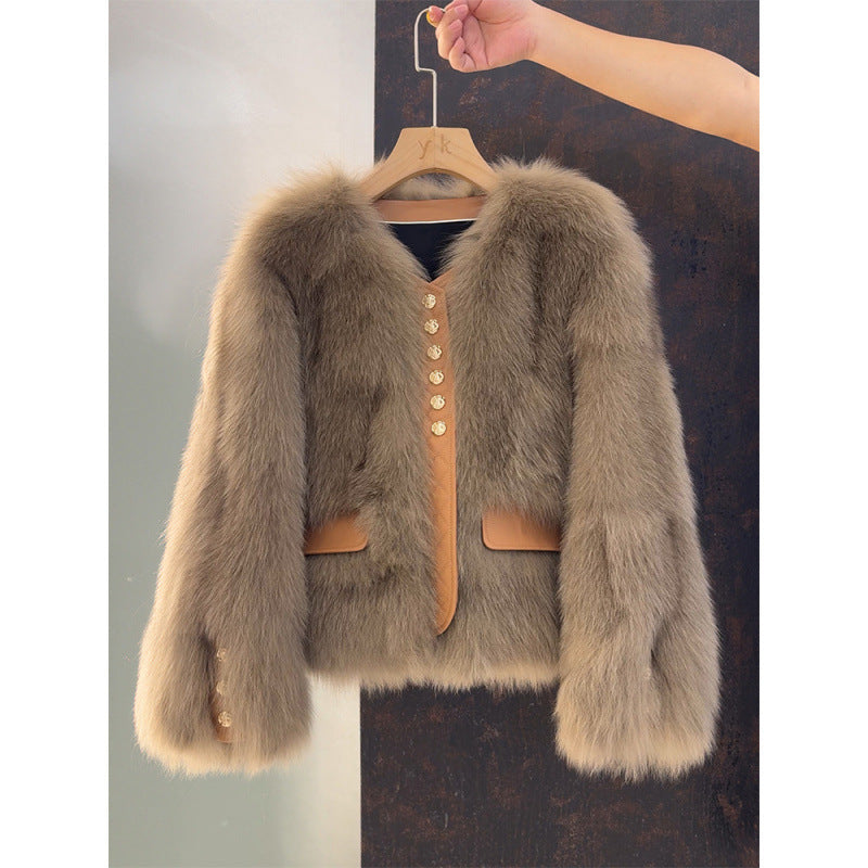 Patricia™ | Elegant Short Faux Fur Jacket
