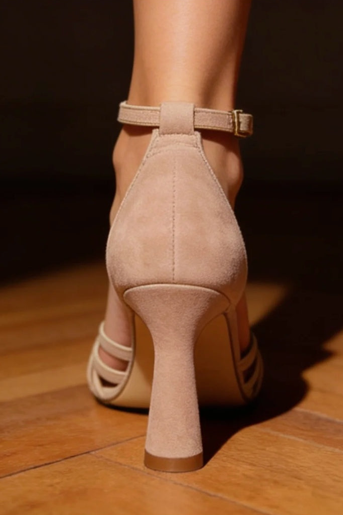 VICTORIA™ SLIM PATCHWORK POINTED TOE PUMPS