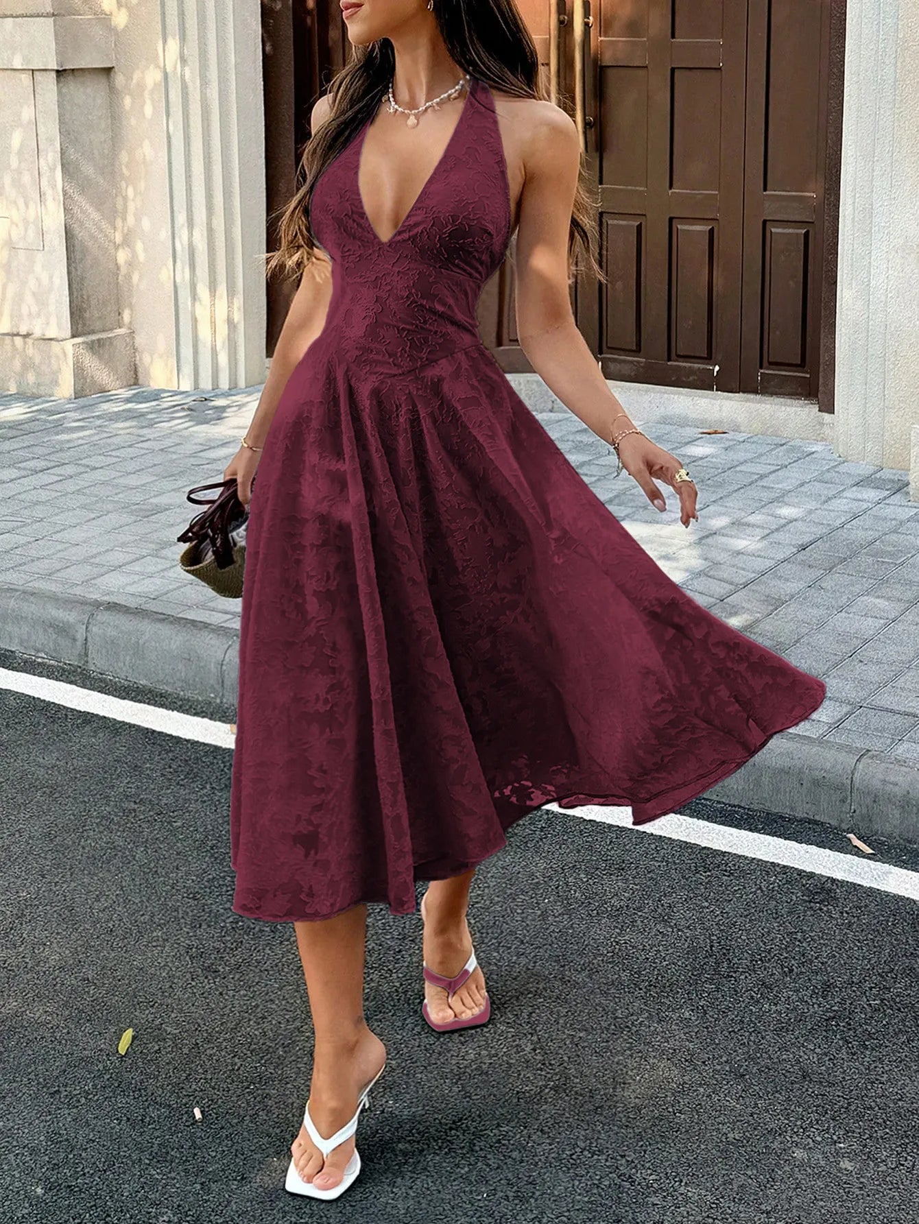 Fold Line Dress