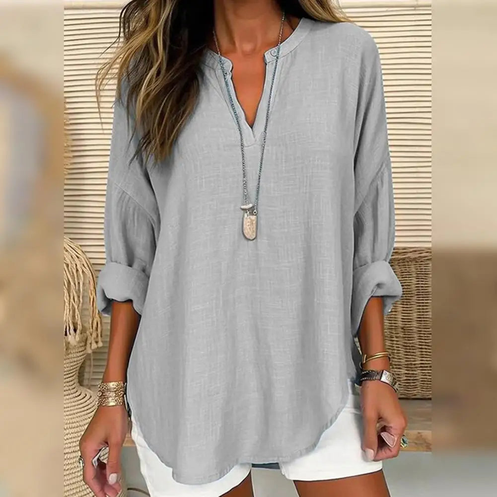 PENELOPE | Linen-look Blouse