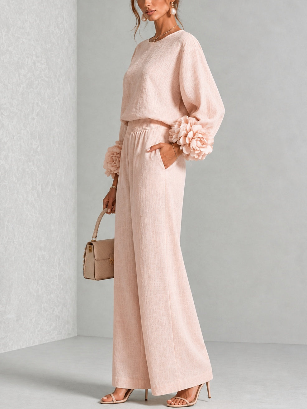 Lily™ | Comfortable Matching Set With Flowers