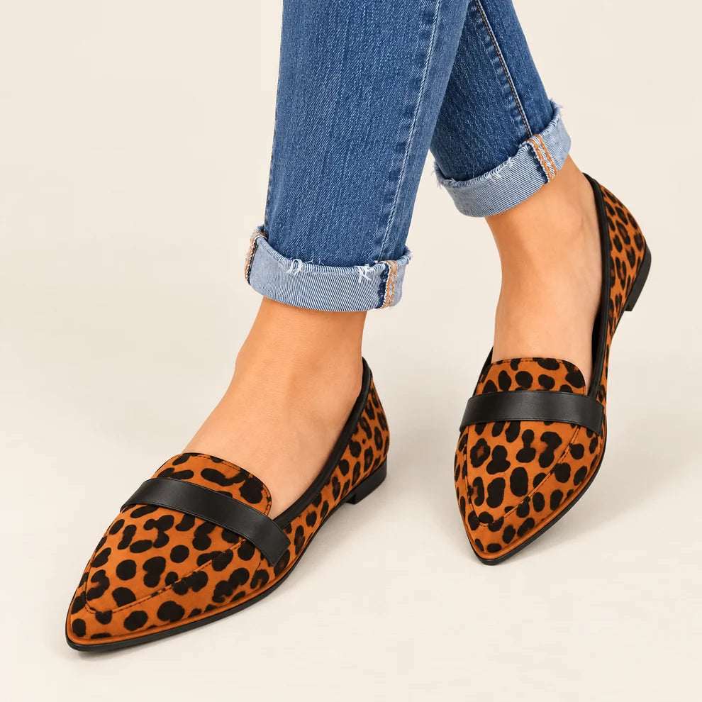 Patricia™ | Orthopedic Suede Slip-Ons with Pointed Toe