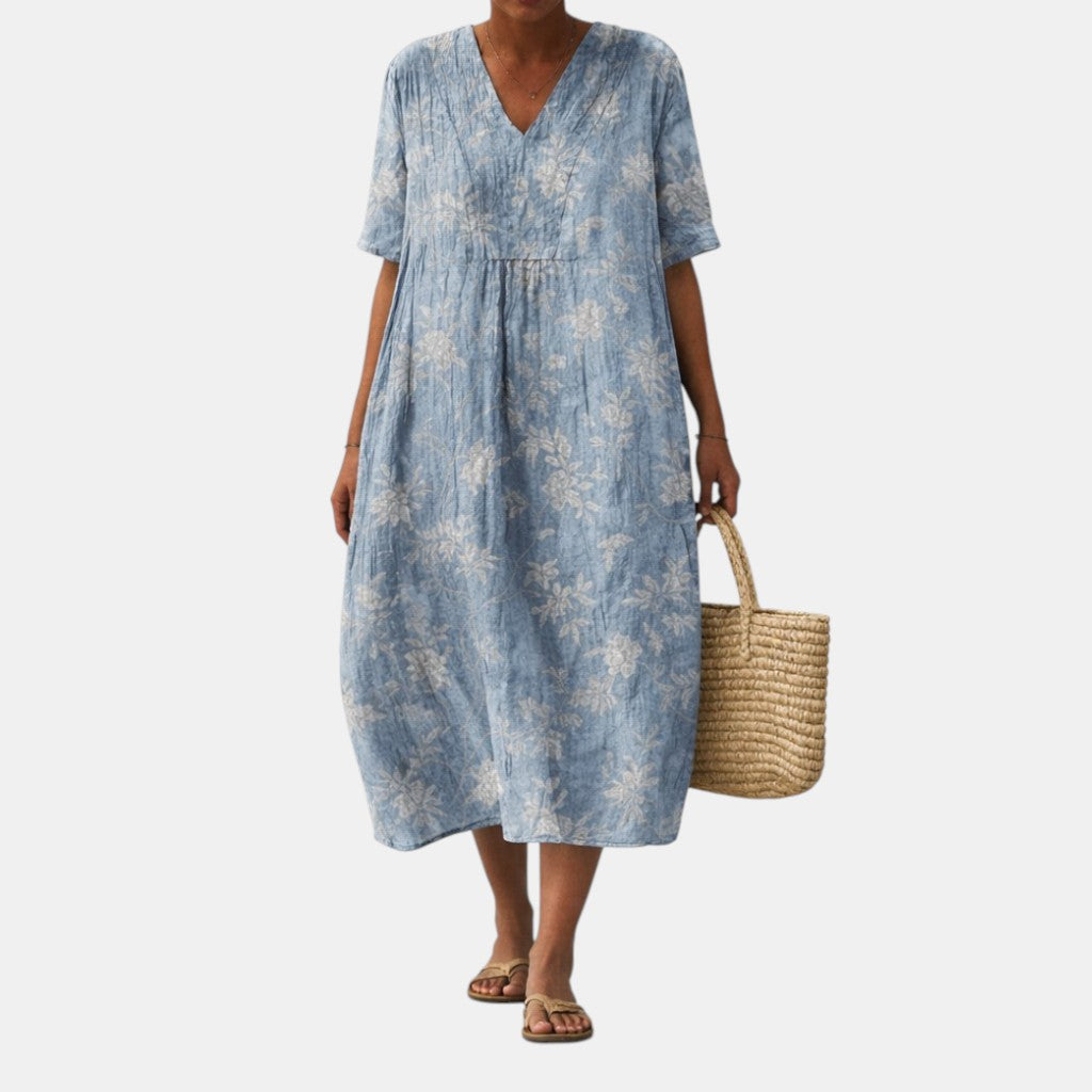 DELPHINE | Bohemian Maxi Dress