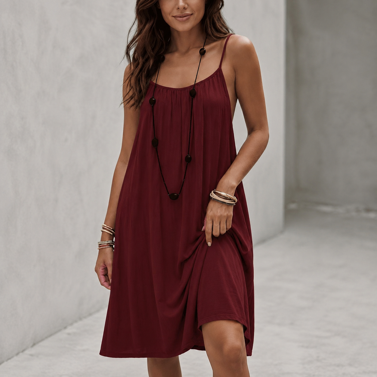 Hazel™ | Relaxed Tummy-Flattering Maxi Dress