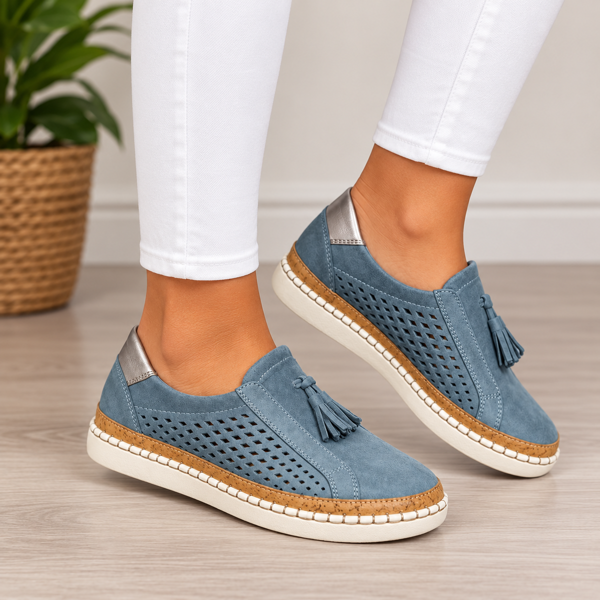 Karen™ | Orthopedic Slippers with Tassels