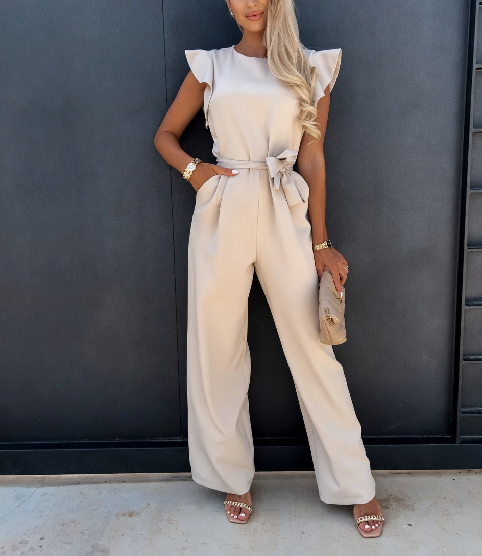 Ava | Jumpsuit with a Waist Belt