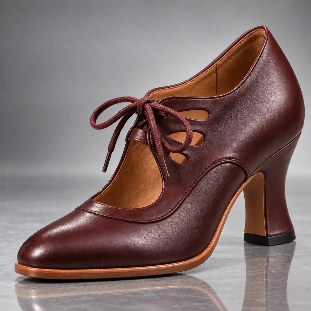 Donna™ | Elegant Orthopedic Heels with Laces