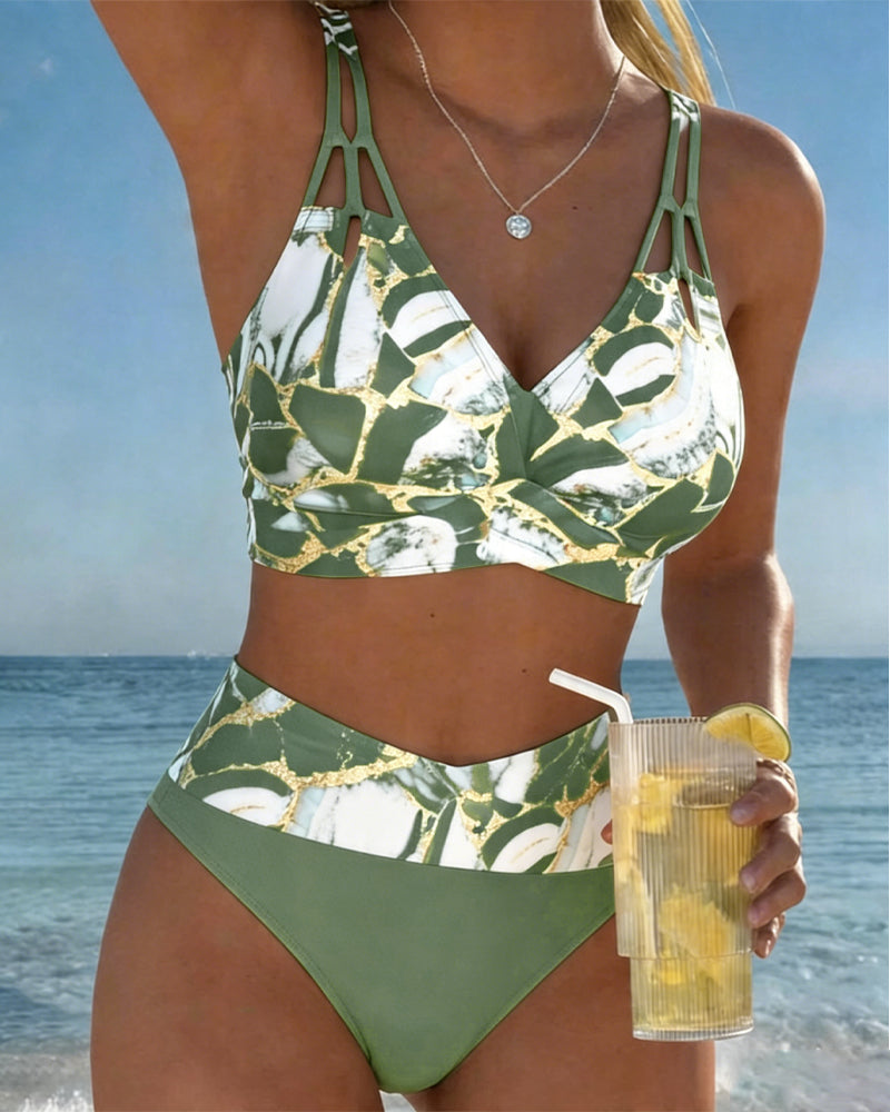 Cutout Strap Bikini Designer