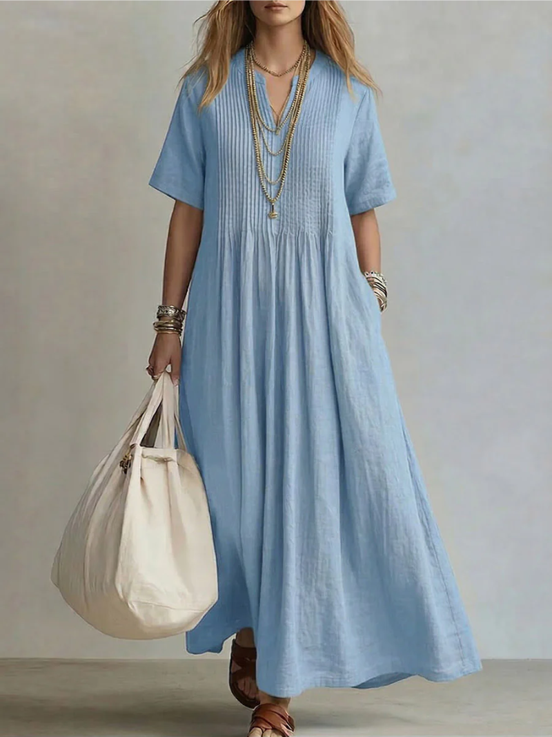 Hazel™ | Pleated Dress