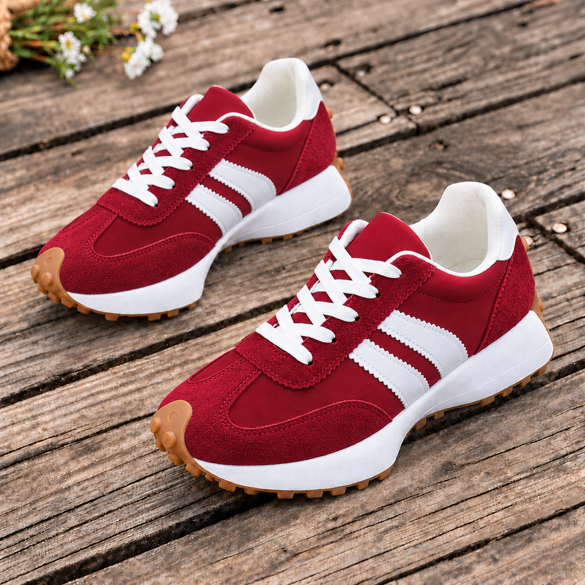 Nancy™ | Orthopedic Retro Sneakers with Platform Sole