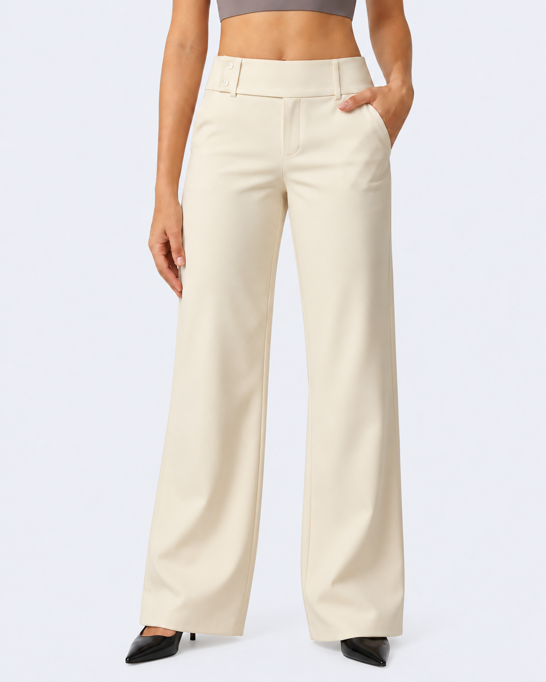 Everyday Stretch Pants | High Waist & All-Day Comfort