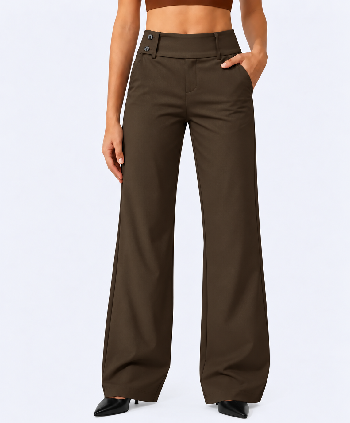 Everyday Stretch Pants | High Waist & All-Day Comfort