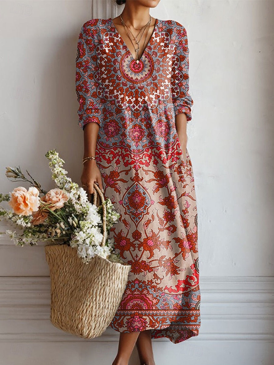 RUBY | Bohemian Maxi Dress