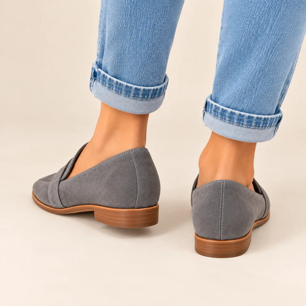 Patricia™ | Orthopedic Suede Slip-Ons with Pointed Toe