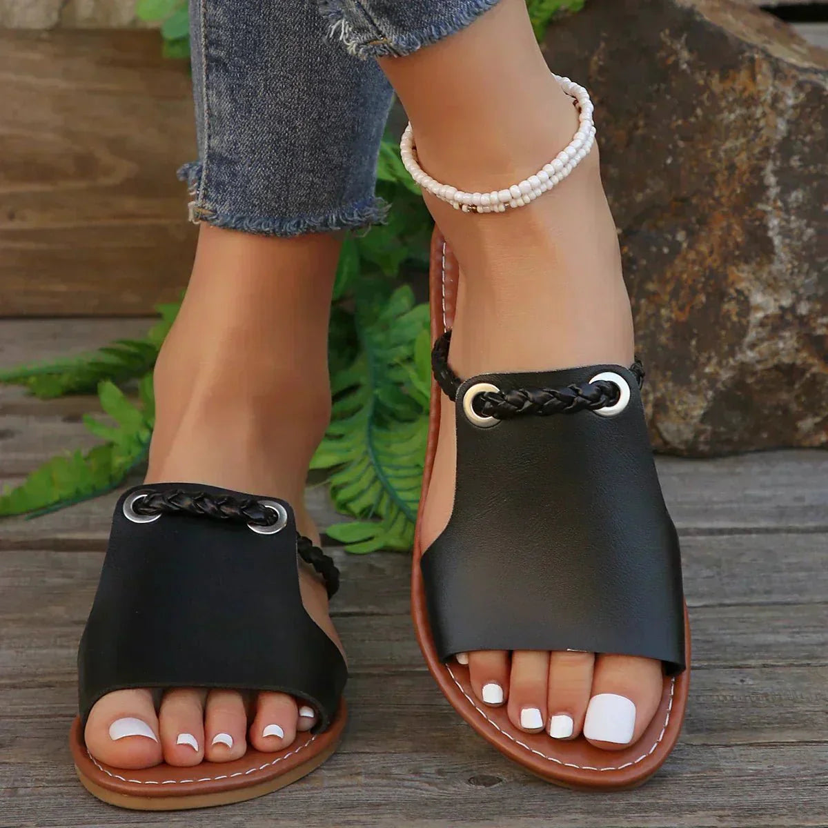 Evelisse | Slide Sandals