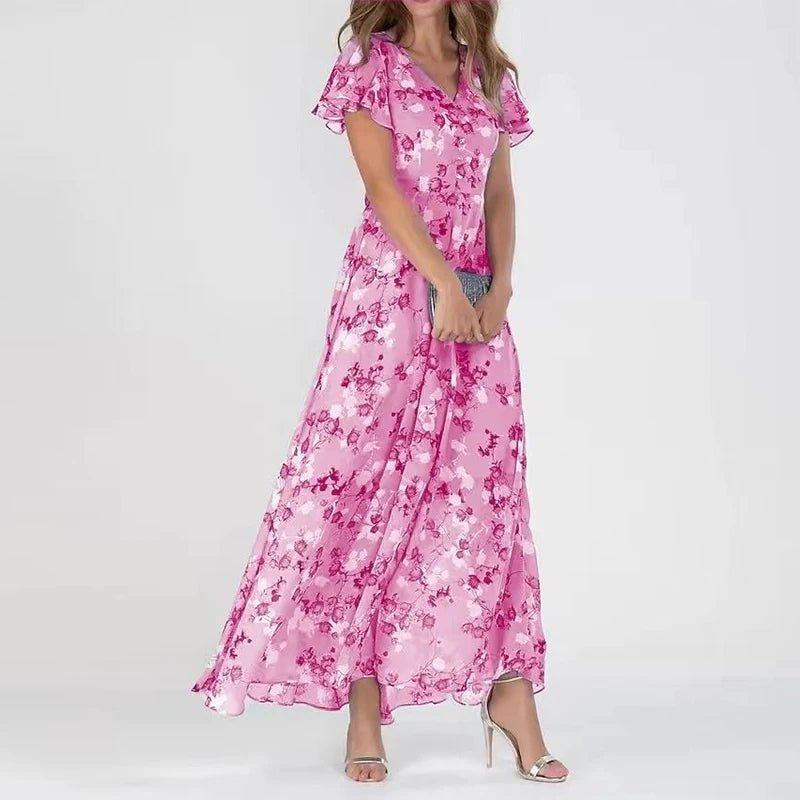 Floating Wrap Dress