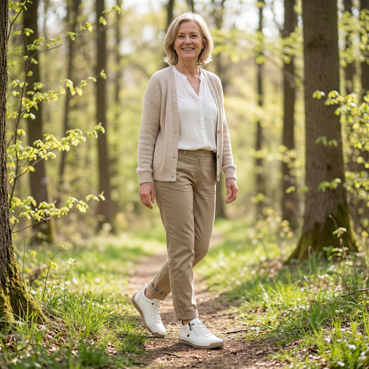 Mila – Komfortable orthopädische Sneakers + Reißverschluss