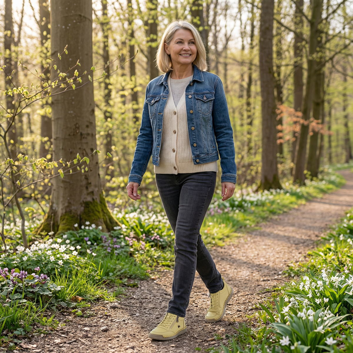 Mila – Komfortable orthopädische Sneakers + Reißverschluss