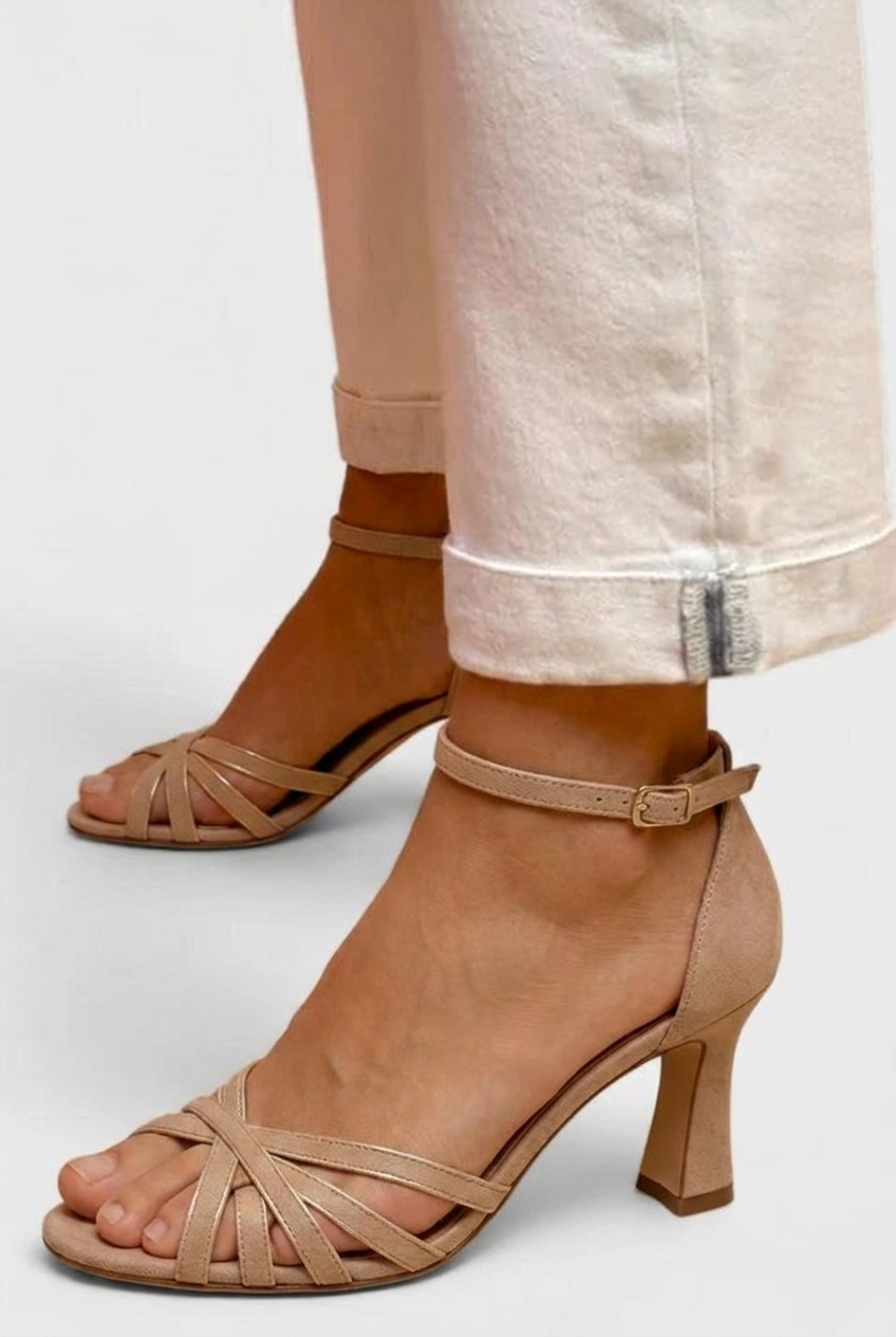 VICTORIA™ SLIM PATCHWORK POINTED TOE PUMPS