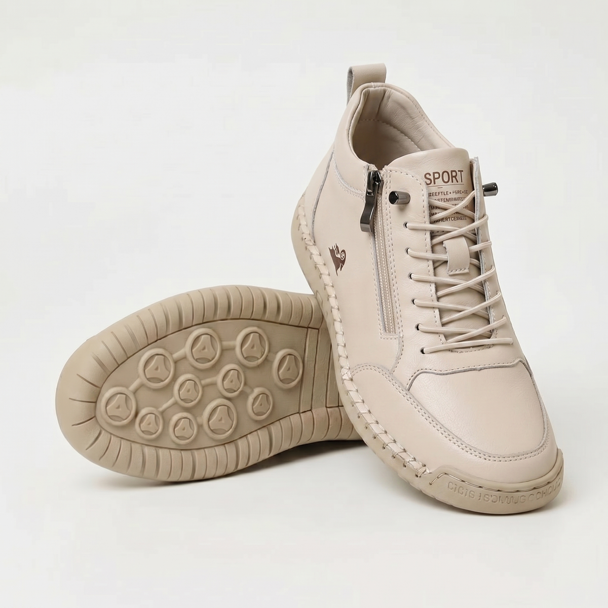 Mila – Komfortable orthopädische Sneakers + Reißverschluss