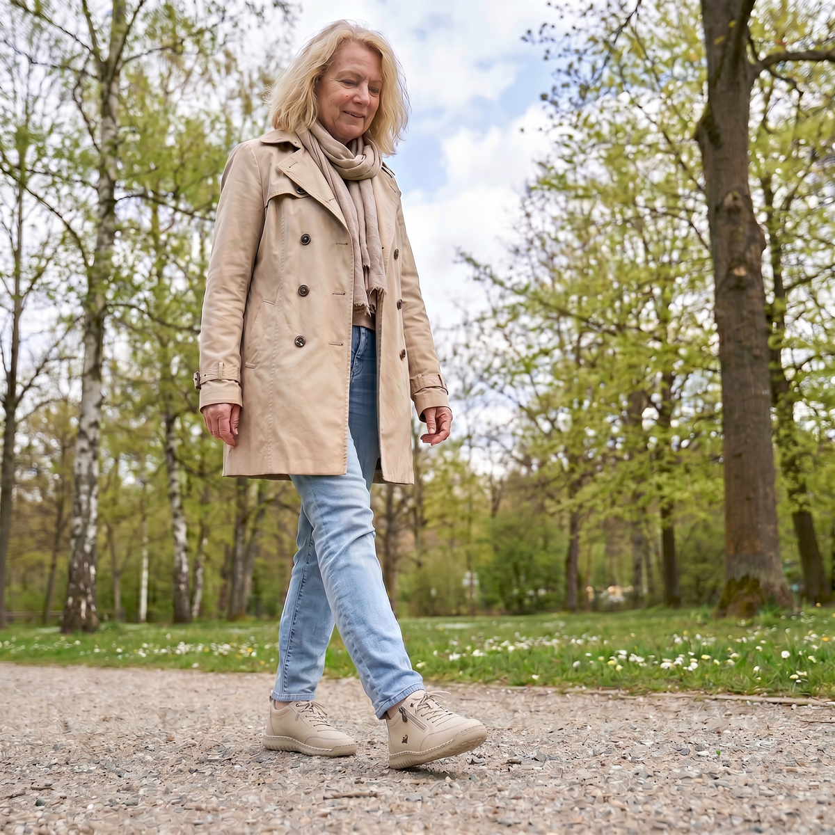 Mila – Komfortable orthopädische Sneakers + Reißverschluss