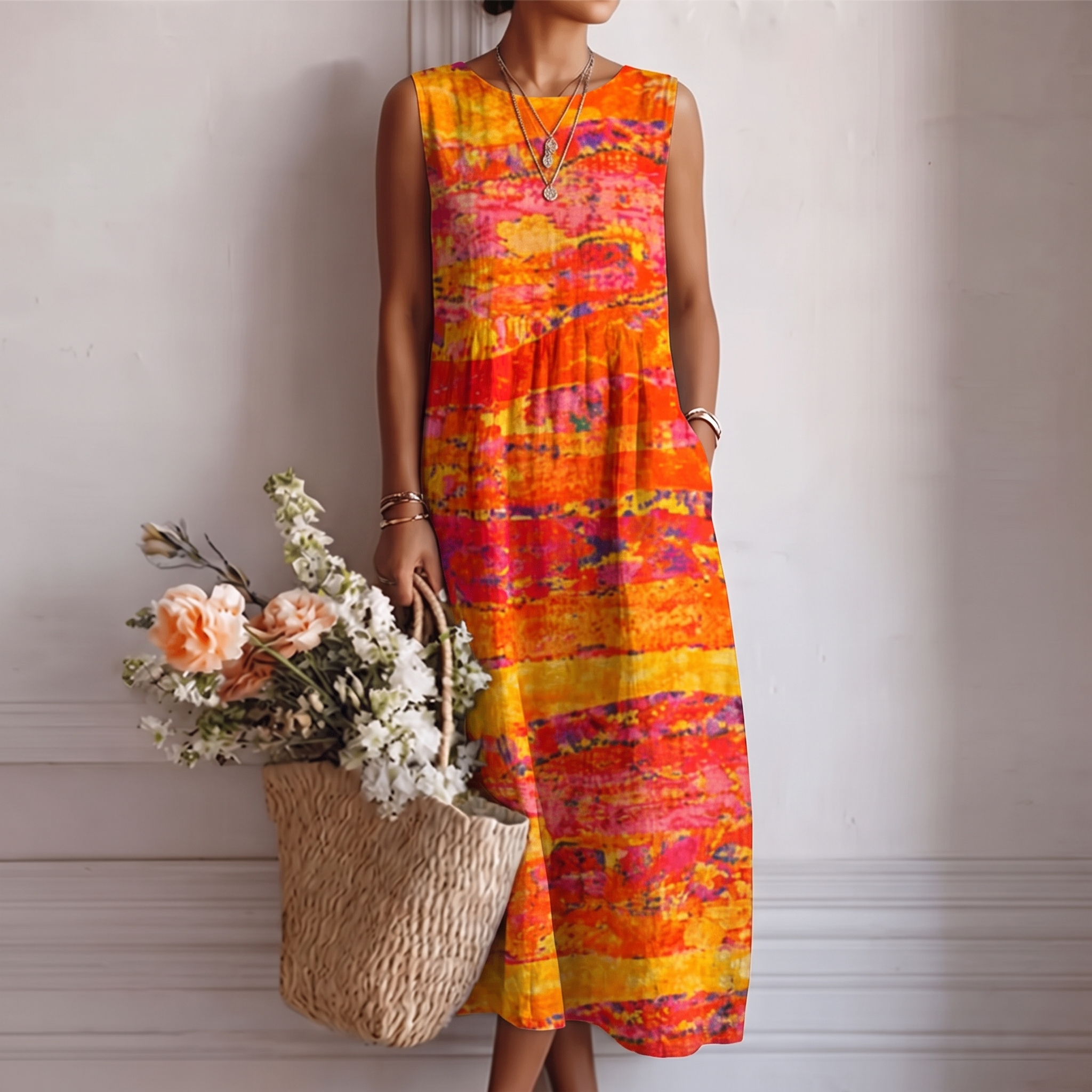 SCARLETT | Sleeveless Maxi Dress