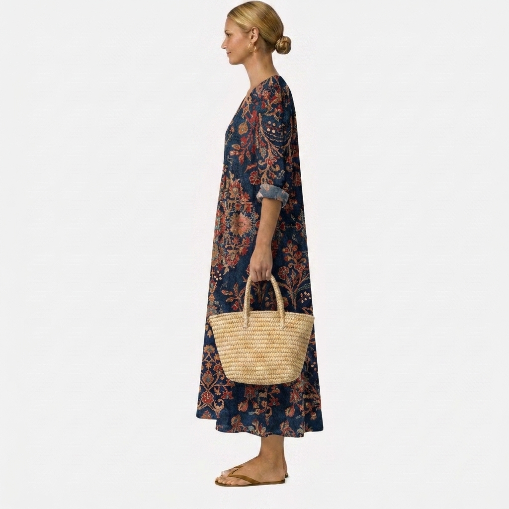 ADELINE | Bohemian Maxi Dress