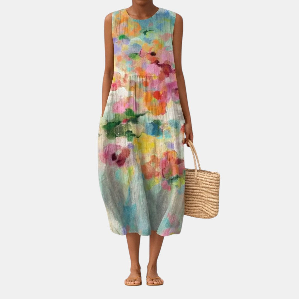 IVY | Sleeveless Maxi Dress