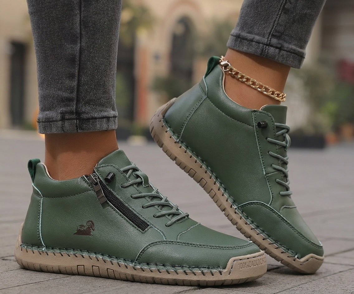 Mila – Komfortable orthopädische Sneakers + Reißverschluss