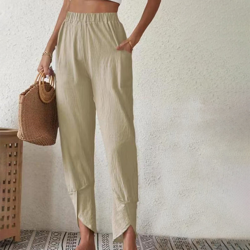 Essari - Pants with Split Zoom