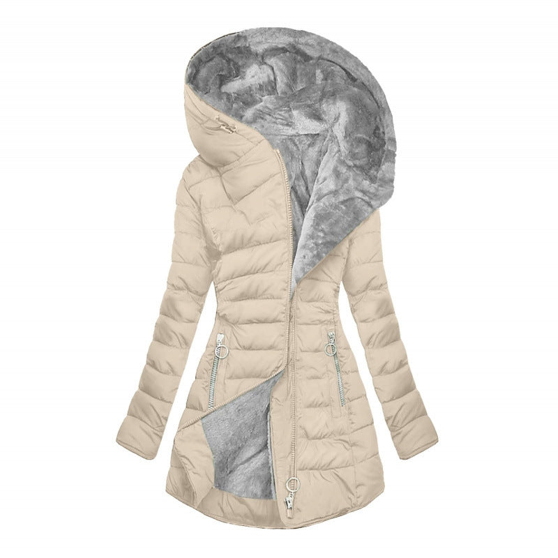 Gloria™ | Warm Padded Winter Jacket with Hood 7