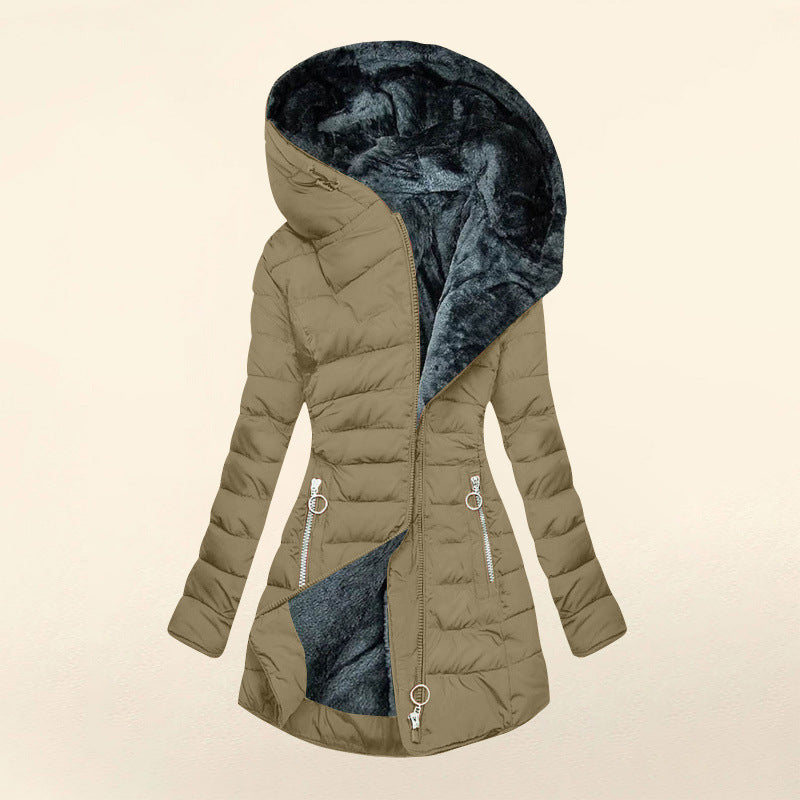 Gloria™ | Warm Padded Winter Jacket with Hood 8