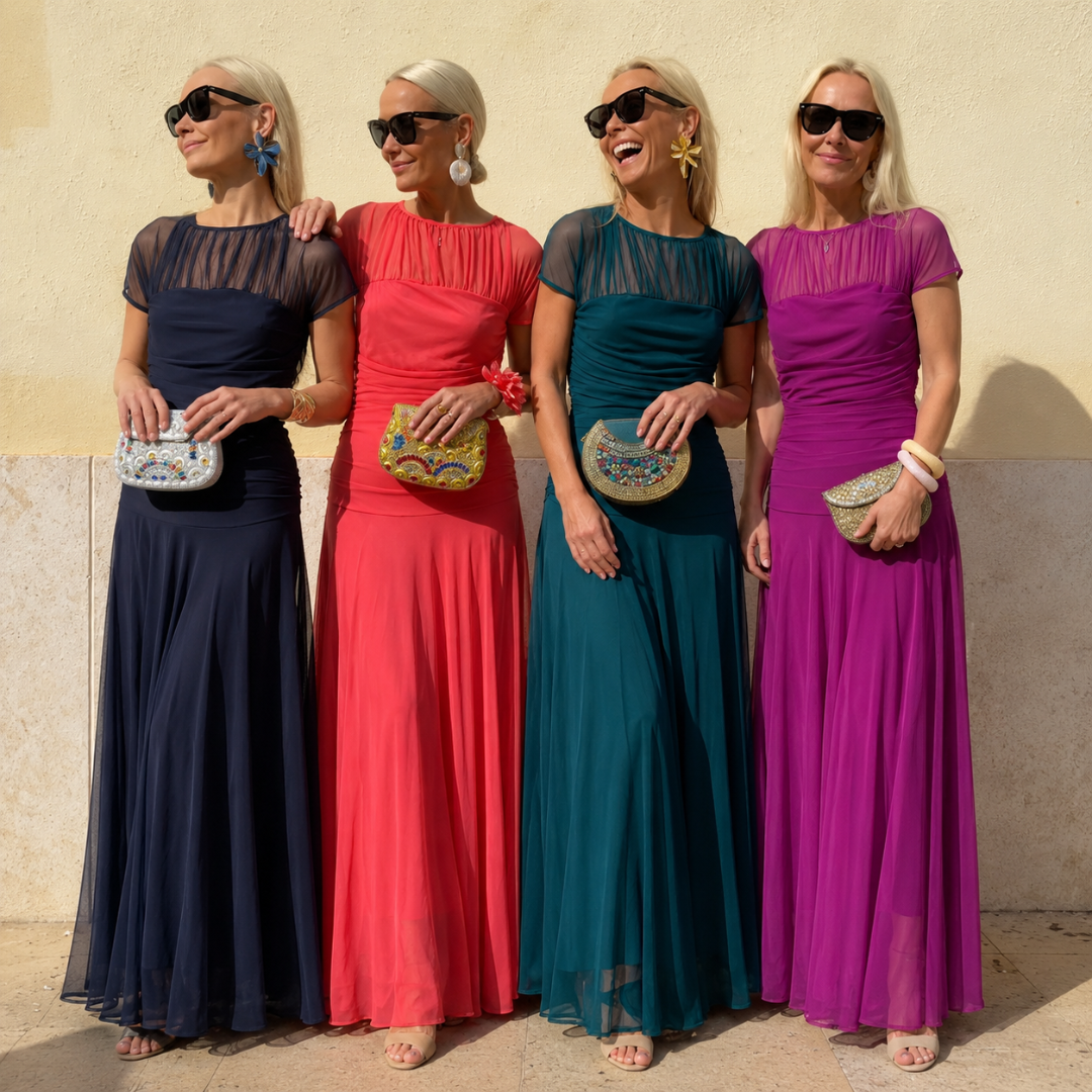 Iyla | Elegant Chiffon Dress